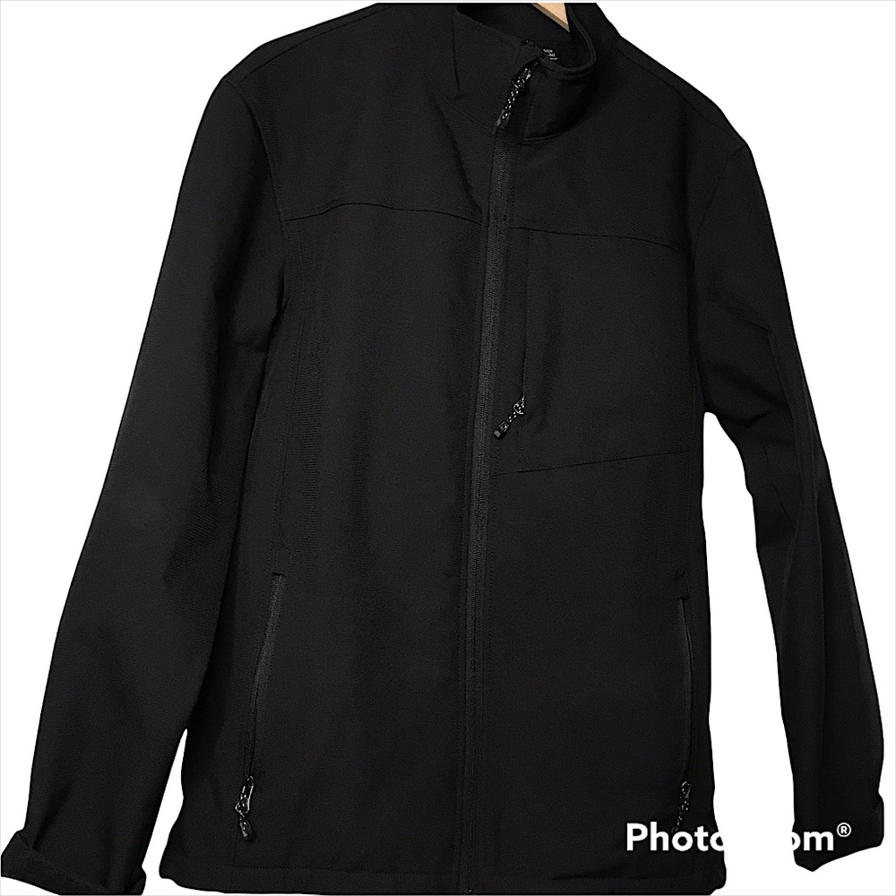 SwissTech Men’s Collared Zip-Up Jacket